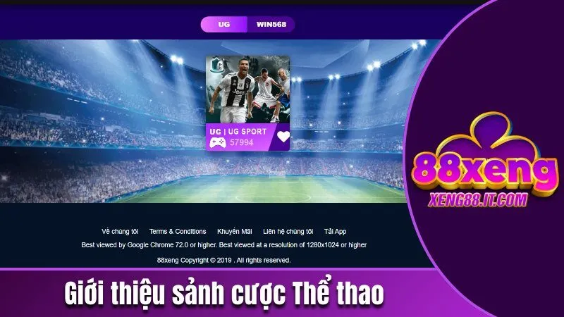 Xeng88 CITY - Trang Cá Cược Trực Tuyến Top 1 Năm 2026 187 Giới thiệu sảnh cược Thể thao